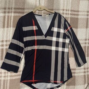 Plaid top